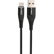 Resim Syrox C87 Type-C 2.0A Metal Başlıklı Şarj ve Data Kablosu 