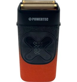 Resim Powertec Tr-700 2'si 1 Arada 4 Taraklı Dijital Ekranlı 9000 Rpm Günlük Sakal Ve Saç Tıraş Makinesi 