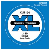 Resim D'Addario XLB130 Tek Bas Gitar Teli (130) 