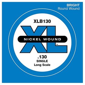 Resim D'Addario XLB130 Tek Bas Gitar Teli (130) 