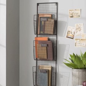 Resim GO DEKOR Tier 3 Tighton Tel Kafes Duvar Dergilik ve Gazetelik Ünitesi 