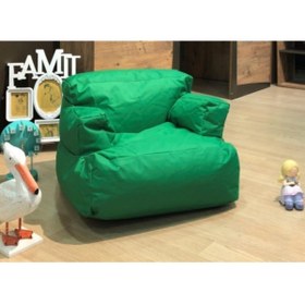 Resim Pufumo Armutland Mini Relax Armut Puf Koltuk Yeşil (1-8 Yaş) 