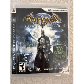 Resim Eidos Ps3 Batman Arkham Asylum Orjinal Oyun Full Içerik 10/10 Disk Kondüsyonu 