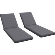 Resim 2 Adet Nif Dağı Şezlong Minderi 180-55 -5 Cm Yıkanır Silinir Fer 