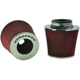 Resim Carspeed Performans Hava Filtresi Üst Krom 77 Mm Geniş Gövde Gen 