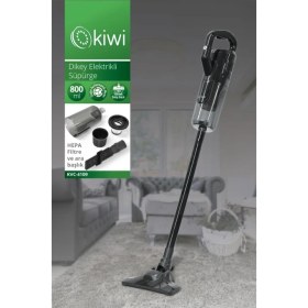 Resim Kiwi KVC-4109 2'si 1 Arada Dikey Elektrikli Süpürge 800 ml HEPA Filtreli Toz Haznesi ile Sessiz Temizlik 