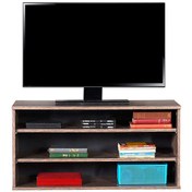 Resim Adore Flat Line TVC-300-LL-1 Üç Bölmeli Tv Sehpası Latte Adore Mobilya