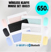 Resim CNF TEKNOLOJİ Renkli Wireless Klavye & Mouse Seti — Konfor ve Şıklığı Bir Arada Yaşayın! 