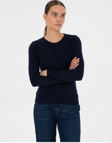 Resim Pierre Cardin Kadın Lacivert Kazak /triko 50315758-vr033 Lacivert 