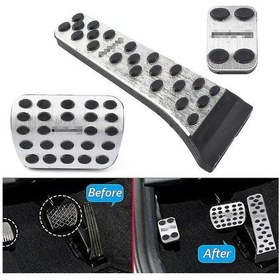 Resim Lemestar Mercedes Benz E/glc/c-cla 2015-2019 Paslanmaz Çelik Gaz Fren Pedal Kapağı Seti - Lhd/rhd Uyumlu 