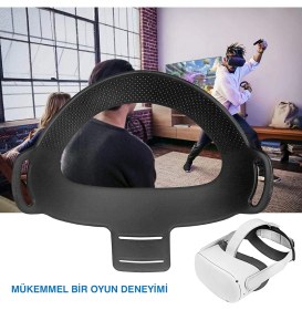 Resim Macrobot Tpu Başlık Bandı - Meta Quest 2 ile Uyumlu - 
