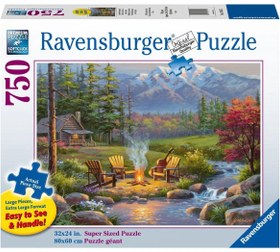 Resim Ravensburger 750 Parça Puzzle Nehir Kıyısı 164455 