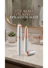 Resim Diğer İnce Uçlu Yüz Tüy Alma Epilasyon Aleti Taşınabilir Tasarım 