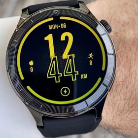 Resim Daniel Klein Siyah Renk Android ve İphone Uyumlu Değiştirilebilir Kordonlu Akıllı Saat 