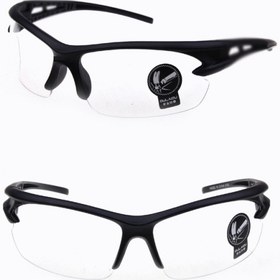 Resim Gözlük UV 400 Siyah Çerçeve Şeffaf Cam 