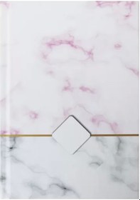 Resim Keskin Marble Ciltli Defter 14x20 Çizgili 64 Yaprak 414641 