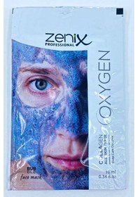 Resim Zenix Oxygen Blue Tek Kullanımlık Köpüren Maske 10 ML 