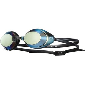 Resim Vecta Aynalı Yarış Yüzücü Gözlüğü Lacivert - Siyah 