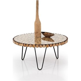 Resim Dilimli Orta Sehpa 