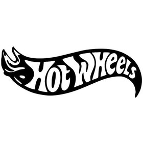 Resim Hot Wheels Sticker Siyah 