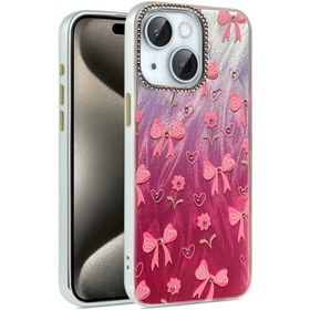 Resim artlab Art İphone 14 Kılıf Blade Aynalı Desenli Kapak - Desen 3 Lab 