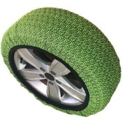 Resim Kar Çorabı 16 Jant Oto Kar Çorap Kar Paleti 