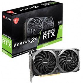 Resim GeForce RTX 3060 Ventus 2X OC 12 GB 192 bit GDDR8 PCI-Express X16 Ekran Kartı 