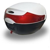 Resim Genel Markalar Motosiklet Arka Çanta Topcase Kızaklı Ful Aparatlı Wogen Mf33 33lt Beyaz Renk Çanta 
