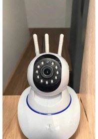 Resim Wifi Kamerası Çift Yönlü Bebek Güvenlik Kamerası Gece Görüşlü Çok Renkli 