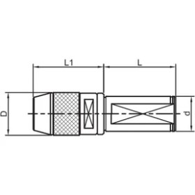 Resim Fett C25.1.16 C Tip Mandrenli Başlık 