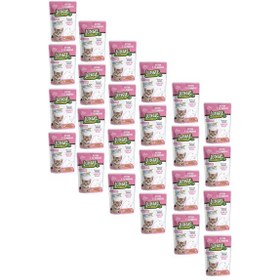 Resim Jungle Pouch Kitten Junior Tavuklu Yavru Kedi Maması 24 x 100 G 