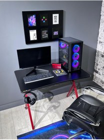 Resim hey modüler mobilya Heygaming2 Profesyonel Oyuncu Masası 110 Cm 