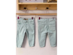Resim Mojo Bebek Mojo Erkek Bebek 1-5 Yaş Dar Paça Kot Pantolon 15052 Mint 