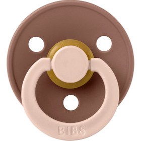 Resim Bibs Studio Colour Fusion Emzik-Woodchuck/Blush - 18+ Ay 