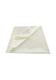 Resim 1. Kalite Saten Beyaz Güneşlik Krem 