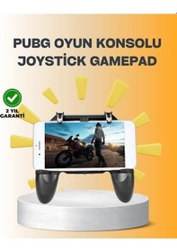 Resim Ceylan Adam Joystick Ve Parmak Tetikleyicili Mobil Oyun Gamepad Tutucu 