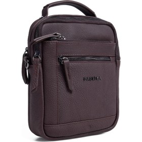 Resim Fabrika Kahve Erkek El Çantası Frkçt 008 Deri Omuz Çanta Kahve Flt 