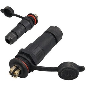 Resim Ic-266m 16mm Su Geçirmez Konnektor Şase Seyyar Takım 4 Pin 