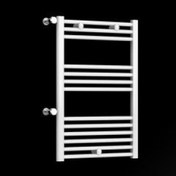 Resim Eurasia Havlupan Towel Radiator 500x1200 Beyaz Havlupan Yandan Ğirişli Aks 55 Cm 