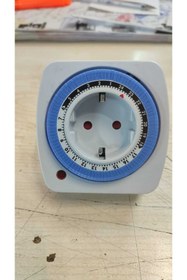 Resim Cata Ct-9180 Mekanik Zaman Ayarlı Saatli Priz Zaman Saati Programlanabilir Priz 