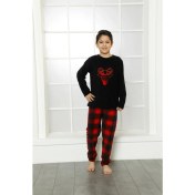 Resim Akbeniz Welsoft Polar Çocuk Pijama Takımı 4634 