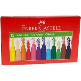 Resim Pastel Boya 12 Renk Büyük Boy 