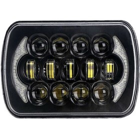 Resim Ximistore9 200w Parlak 7x6 İnç Led Far Jeep Wrangler Yj Cherokee Xj İçin Yüksek Performanslı Far Ampulü 