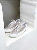 Resim Mammamia D25YA-3525 LASTİK BAĞCIKLI HAKİKİ DERİ SNEAKER SPOR AYAKKABI KADIN 