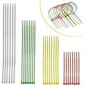 Resim Acousticworld 30 Parça Plastik Kablo Kelepçe Seti Kablo Düzenleyici Bağlama Bantları 