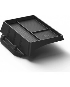 Resim Tesla Model Y / Model 3 Ön Göğüse Takılan Çok Amaçlı Silikon Düzenleyici, Siyah Renk 