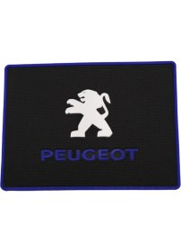 Resim Telefon Tutucu Peugeot Kaydırmaz Torpido Pedi Peugeot Logolu Kaydırmaz Ped Peugeot Kaydırmaz Ped 