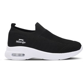 Resim Slazenger BAAL I Kadın Siyah / Beyaz Günlük Spor Ayakkabısı 