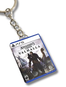 Resim Cosmic Star Assassin's Creed Valhalla Minyatür Ps5 Oyun Kutusu Anahtarlık 