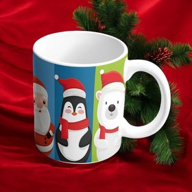 Resim ESC BUTİK Yeni Yıl Kupası - Beyaz / Standart 